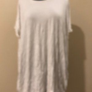 Annabelle White Scoop Neck with strap across back 6017 NWT Boutique